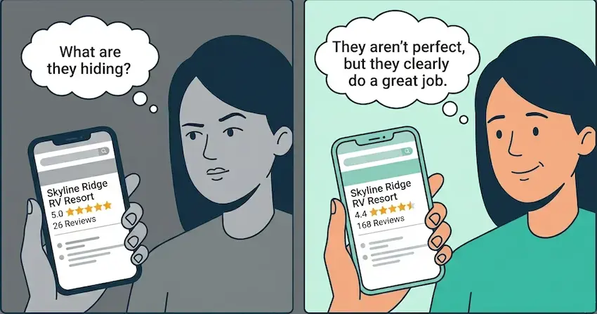 Suspicious 5-Star Reviews (Kraked) | Falcon Ridge Digital